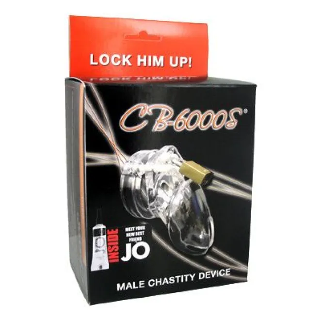 CB-6000S Polycarbonate Male Chastity Cage