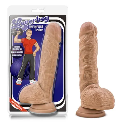 9 in. "Your Personal Trainer" Realistic Dildo with Balls