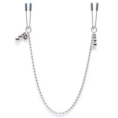 Fifty Shades Darker At My Mercy Beaded Chain Nipple Clamps