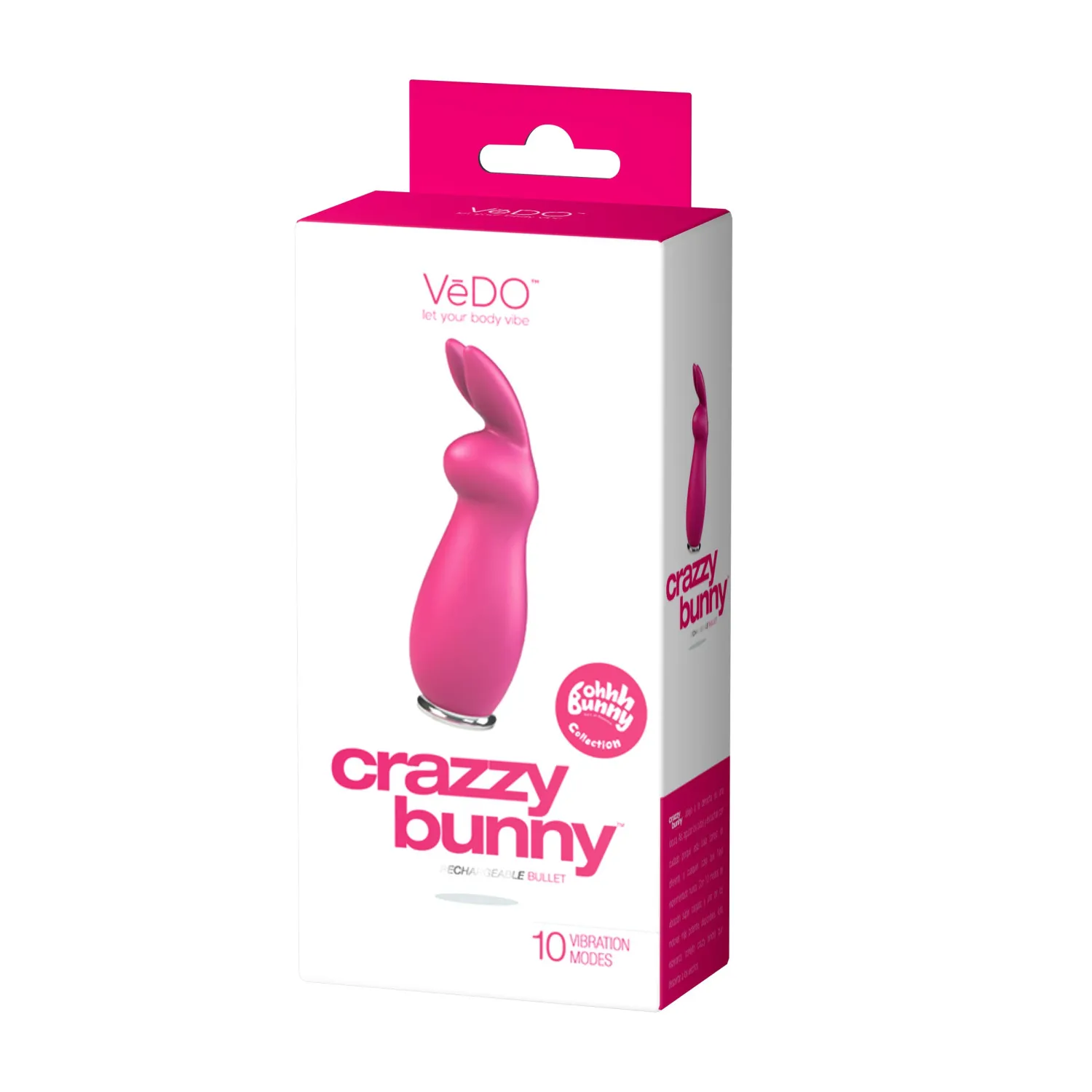 VeDO Crazzy Bunny Mini Vibe Pink