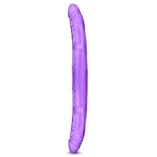 16 in. Double Dildo Purple
