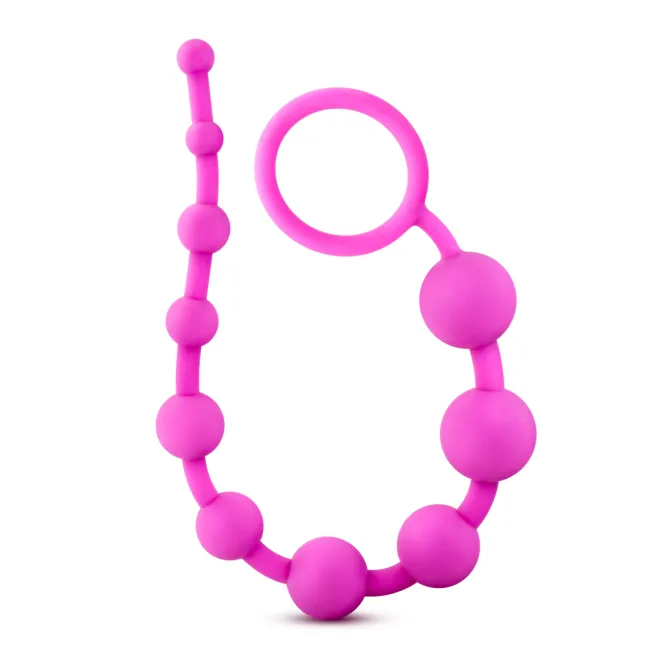 Anal Luxe Silicone 10 Anal Beads