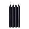 The 9's Make Me Melt Sensual Warm-Drip Candles 4-Pc Jet Black The 9's Make Me Melt Sensual Warm-Drip Candles 4-Pc Jet Black