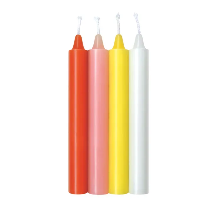 The 9's Make Me Melt Sensual Warm-Drip Candles 4-Pc Pastel The 9's Make Me Melt Sensual Warm-Drip Candles 4-Pc Pastel