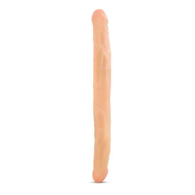 14 Inch Double Ended Dildo Beige