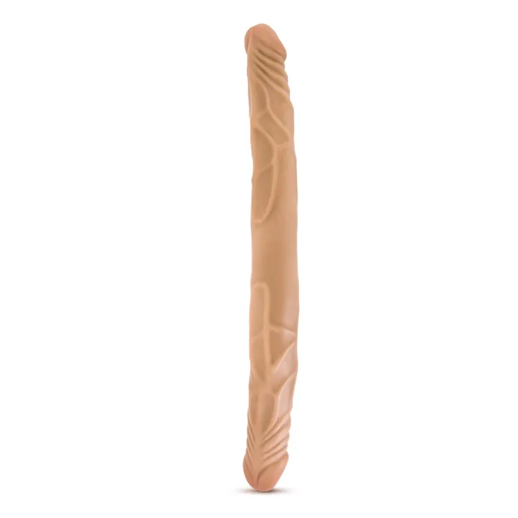 14 in. Double Dildo Tan 14 in. Double Dildo Tan