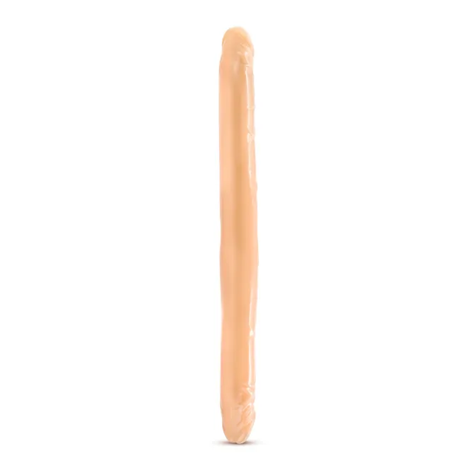 16 Inch Double Ended Dildo Beige