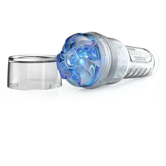 Fleshlight Turbo Thrust blow job masturbator blue ice sleeve