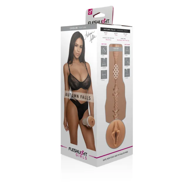 Fleshlight Autumn Falls Cream Texture Male Masturbator