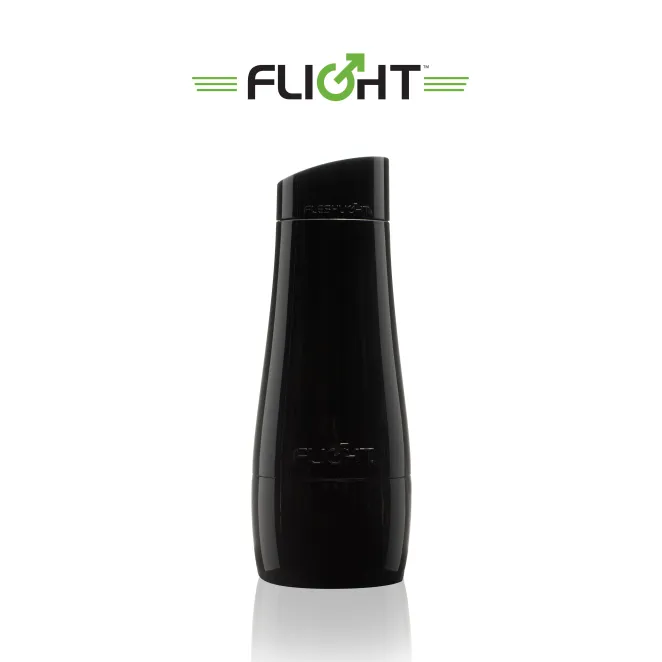 Fleshlight Flight Pilot clear sleeve male masturbator in black case
