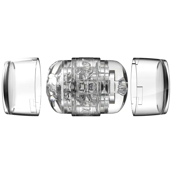 Fleshlight Quickshot Riley Reid compact male masturbator clear case