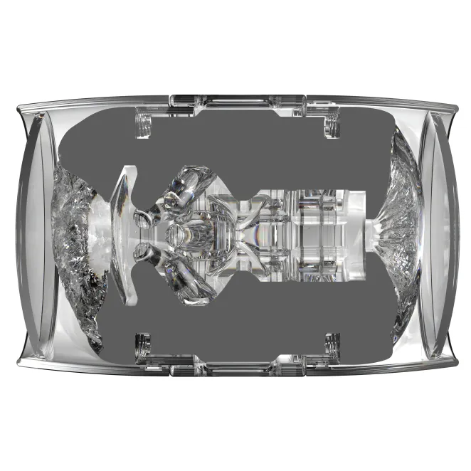 Fleshlight Quickshot Riley Reid compact male masturbator clear case