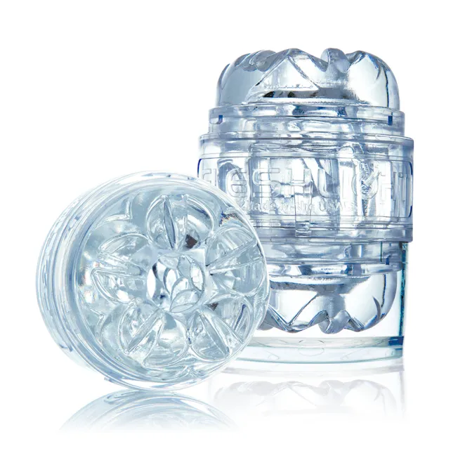 Fleshlight Quickshot Vantage compact dual orifice male masturbator clear sleeve