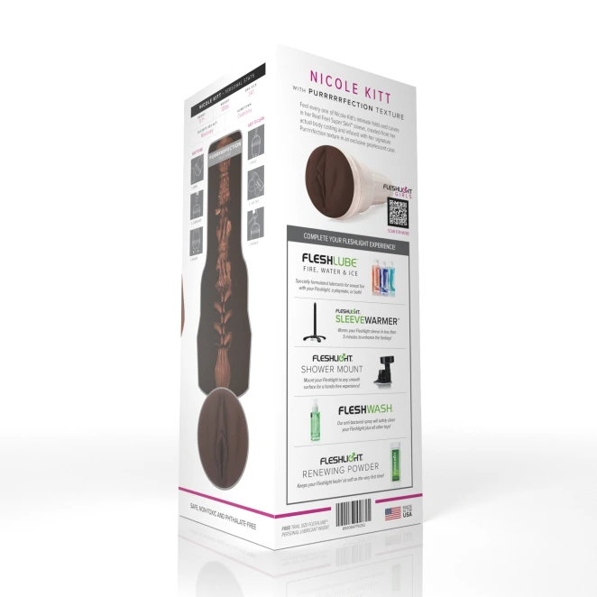 Fleshlight Girls Nicole Kitt Purrrrrfection Signature Texture