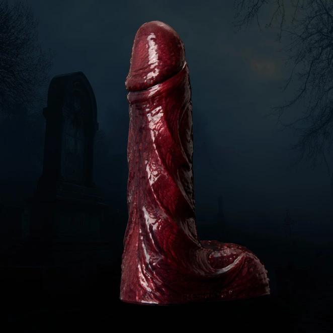 7 Inch Fleshlight Fantasy Drac Textured Dildo
