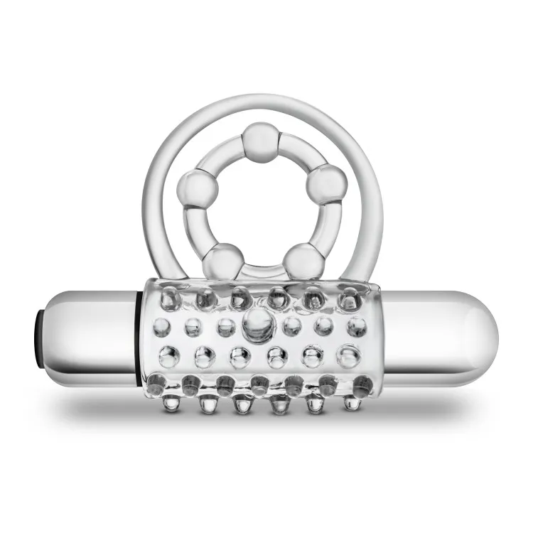 Vibrating Clitifier Cock Ring with Ball Strap Vibrating Clitifier Cock Ring with Ball Strap