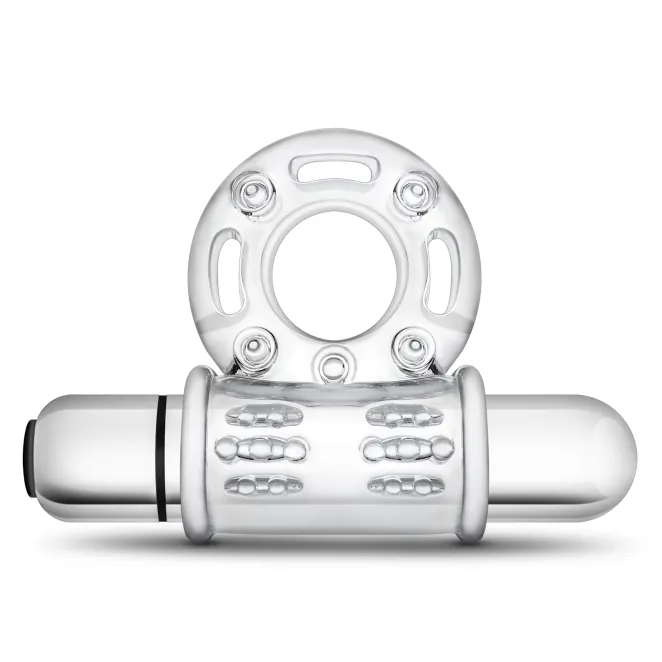 Vibrating 10-Function Bull Cock Ring