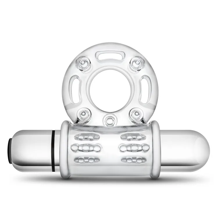 Vibrating 10-Function Bull Cock Ring Vibrating 10-Function Bull Cock Ring