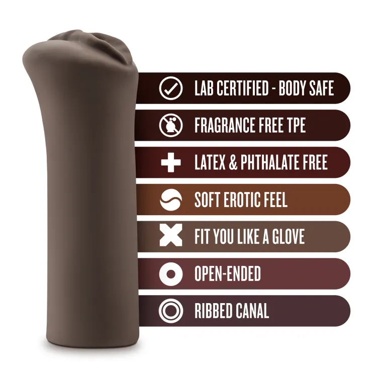 Hot Chocolate Nicole Vagina Stroker Brown