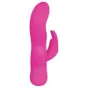 Mini Silicone Dual-Motor Rabbit Vibrator Pink Mini Silicone Dual-Motor Rabbit Vibrator Pink