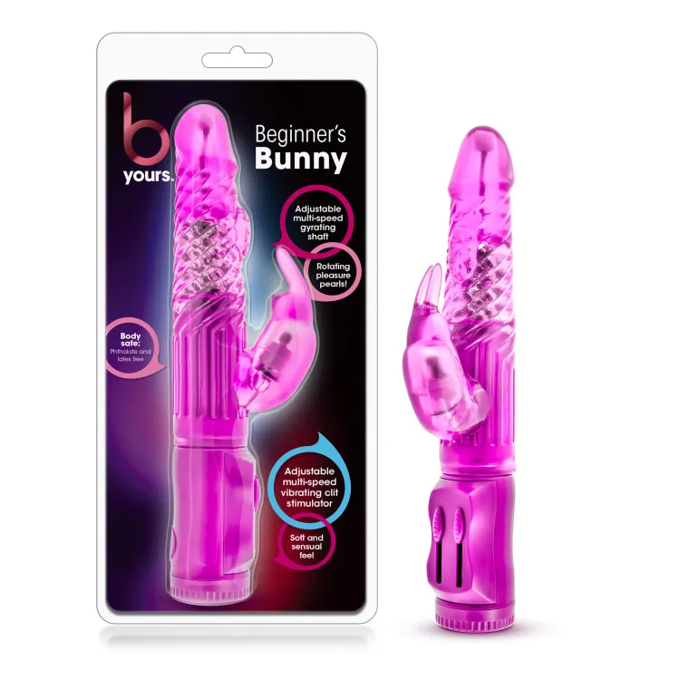 Beginner's Bunny Rabbit Vibrator Pink Beginner's Bunny Rabbit Vibrator Pink