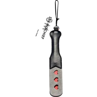 Heart Paddle Black