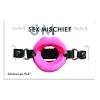 Silicone Lips Adjustable Open-Mouth Gag Pink Silicone Lips Adjustable Open-Mouth Gag Pink