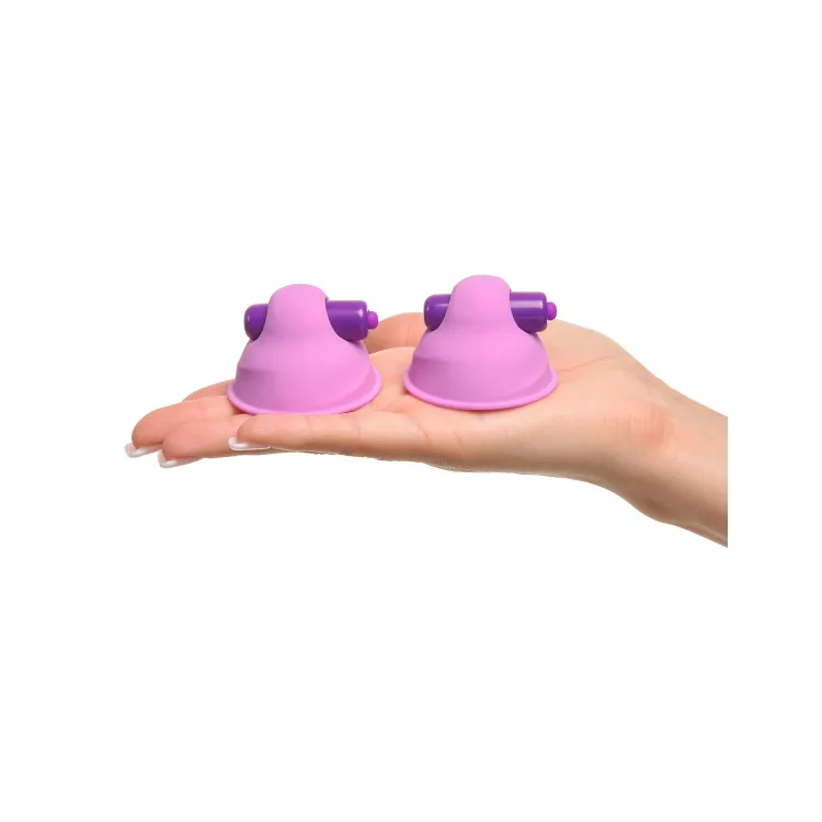 Her Silicone Vibrating Nipple Suck-Hers Purple Her Silicone Vibrating Nipple Suck-Hers Purple