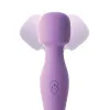 Body Massage-Her Silicone Wand Vibrator Purple