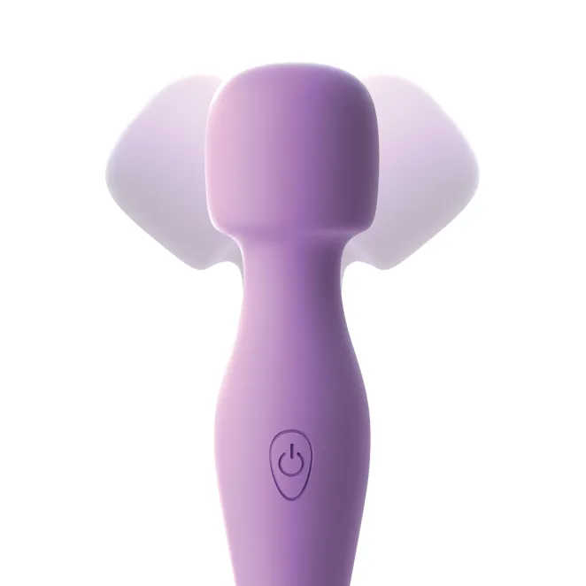 Body Massage-Her Silicone Wand Vibrator Purple