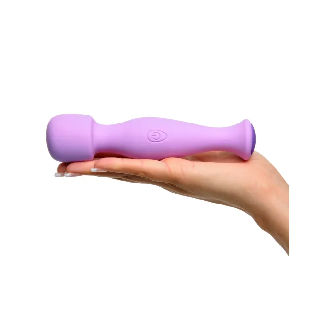 Body Massage-Her Silicone Wand Vibrator Purple