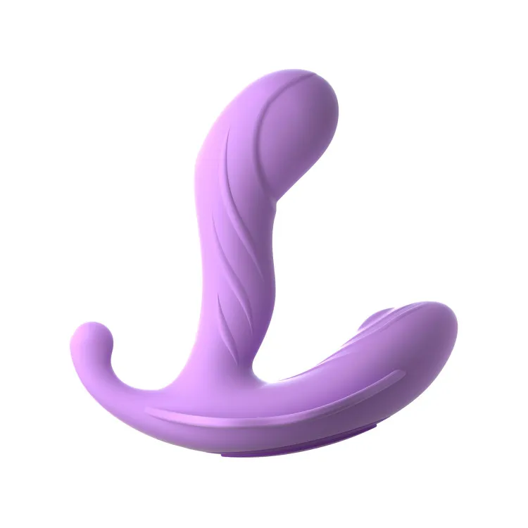 G-Spot Stimulate-Her Remote-Controlled Silicone Dual Stimulator Purple G-Spot Stimulate-Her Remote-Controlled Silicone Dual Stimulator Purple