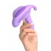 G-Spot Stimulate-Her Remote-Controlled Silicone Dual Stimulator Purple G-Spot Stimulate-Her Remote-Controlled Silicone Dual Stimulator Purple