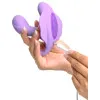 G-Spot Stimulate-Her Remote-Controlled Silicone Dual Stimulator Purple G-Spot Stimulate-Her Remote-Controlled Silicone Dual Stimulator Purple