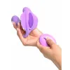 G-Spot Stimulate-Her Remote-Controlled Silicone Dual Stimulator Purple G-Spot Stimulate-Her Remote-Controlled Silicone Dual Stimulator Purple