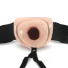 6 in. Hollow Strap On Beige 6 in. Hollow Strap On Beige