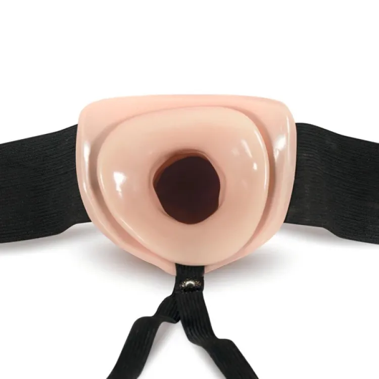 6 in. Hollow Strap On Beige 6 in. Hollow Strap On Beige