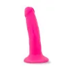 6 in. Dual Density Realistic Dildo Neon Pink 6 in. Dual Density Realistic Dildo Neon Pink