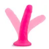 6 in. Dual Density Realistic Dildo Neon Pink 6 in. Dual Density Realistic Dildo Neon Pink
