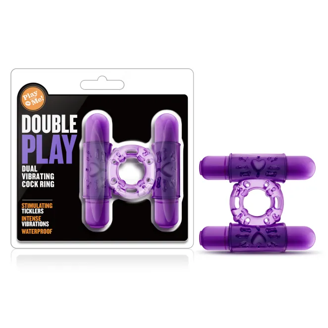 Double Play Vibrating Cock Ring