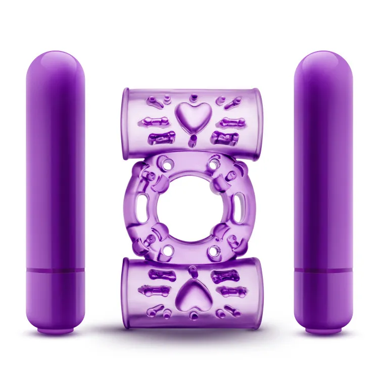 Double Play Vibrating Cock Ring Double Play Vibrating Cock Ring