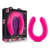 18 in. Realistic Silicone Slim Dual Ended Dildo Hot Pink 18 in. Realistic Silicone Slim Dual Ended Dildo Hot Pink