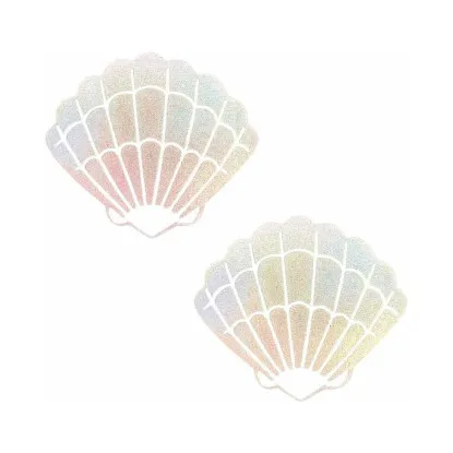 Neva Nude Pasty Shell Holographic