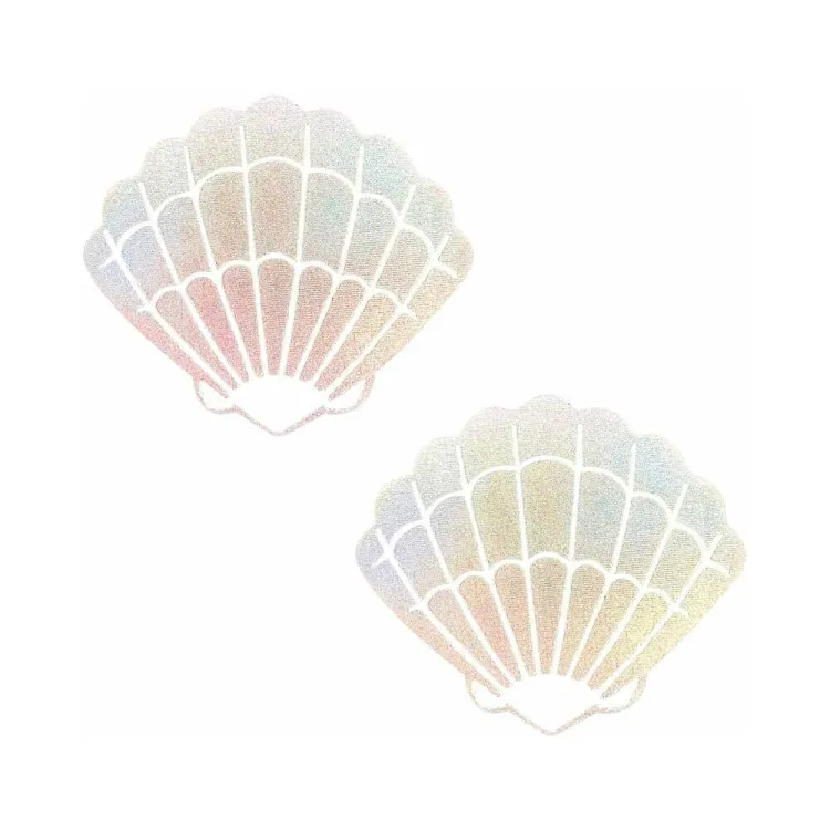 Neva Nude Pasty Shell Holographic (65433) by Neva Nude LLC | Pasties | SlipDix.com Neva Nude Pasty Shell Holographic (65433) | SlipDix.com
