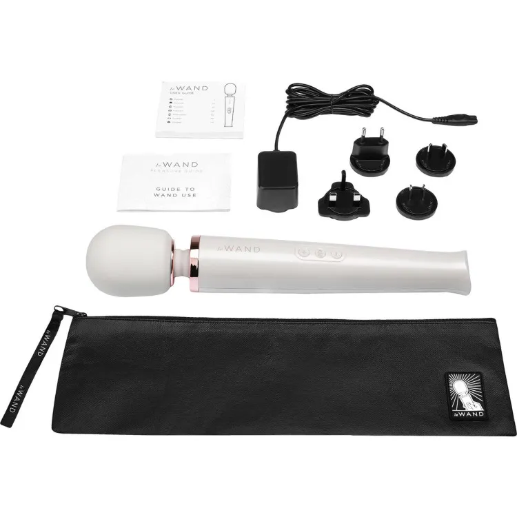 Le Wand Massager Pearl White Le Wand Massager Pearl White