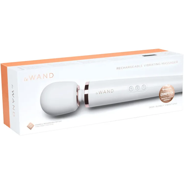 Le Wand Massager Pearl White Le Wand Massager Pearl White