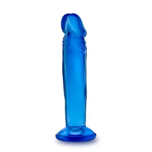 6 in. Realistic Dildo Blue