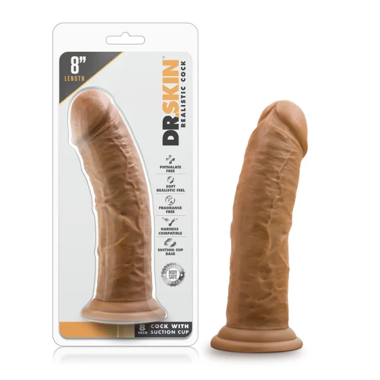 8 in. Realistic Dildo Tan 8 in. Realistic Dildo Tan
