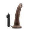7 in. Realistic Vibrating Dildo Brown 7 in. Realistic Vibrating Dildo Brown