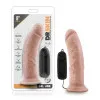 8 in. Realistic Vibrating Dildo Beige 8 in. Realistic Vibrating Dildo Beige